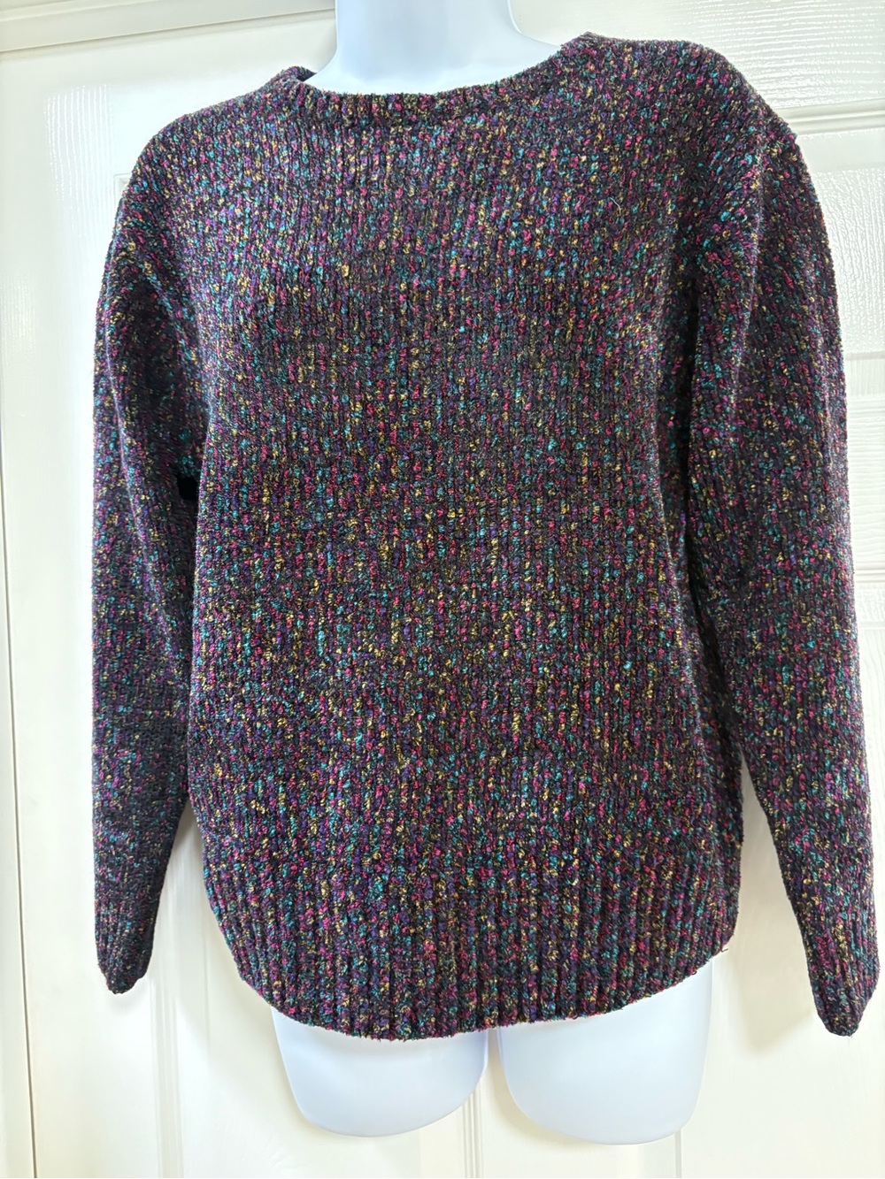 Doncaster sport vintage crew neck sweater, multicolored